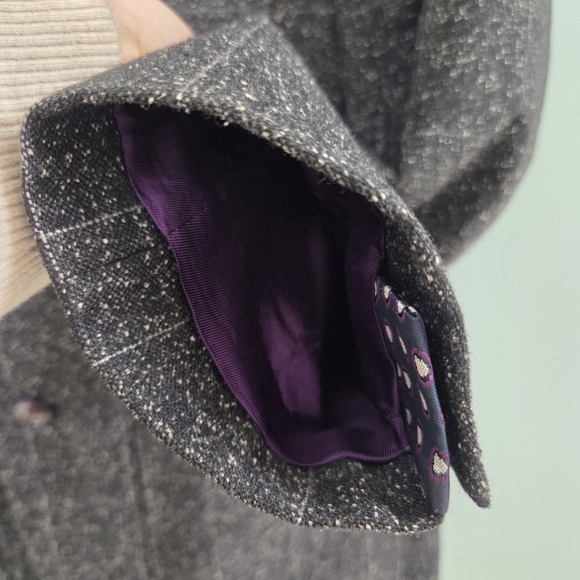 Ted Baker Mens Wool 2 Button Classic Blazer Size 2 36 US Career Office Designer - Picture 5 of 16